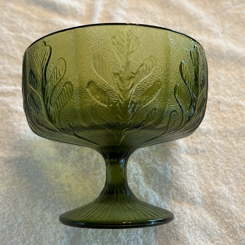 Vintage ftd glass bowl - Picture 3 of 9